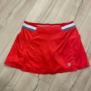 Wilson tennis skirt